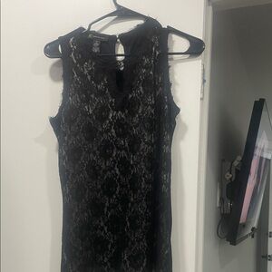 INC International Concepts Black Textured Cotton top professional,